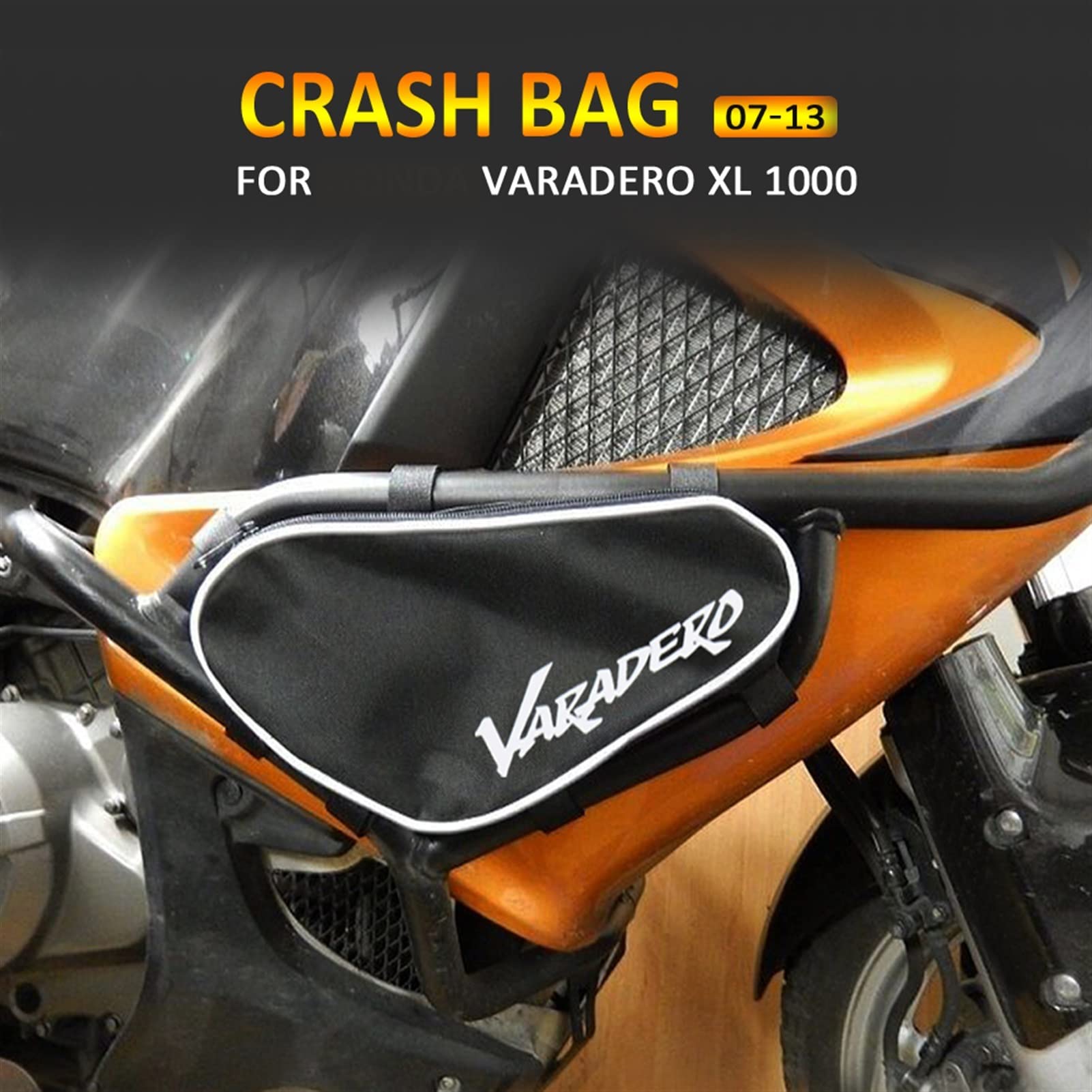 pour XL 1000 Varadero XL1000 2007-2013 2012 2011 2010 2009 2008 Moto Outil Placement Voyage Cadre Crash Bar Sacs