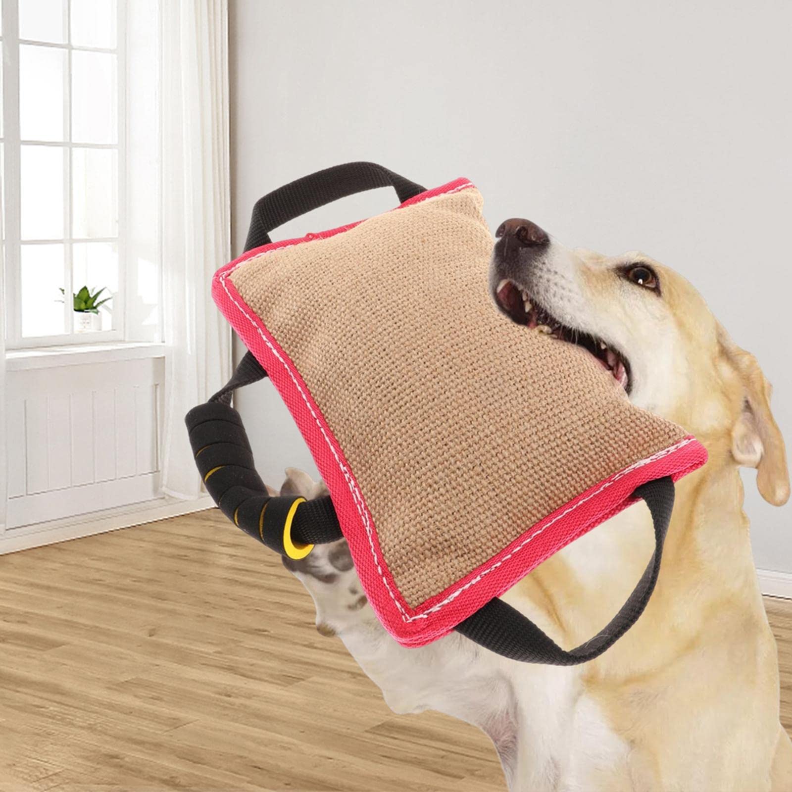 Almohada Mordedor para Perros Accesorio Entrenamiento Juguete Interactivo Canino Resistentes y Cómodos Apto para Cachorros