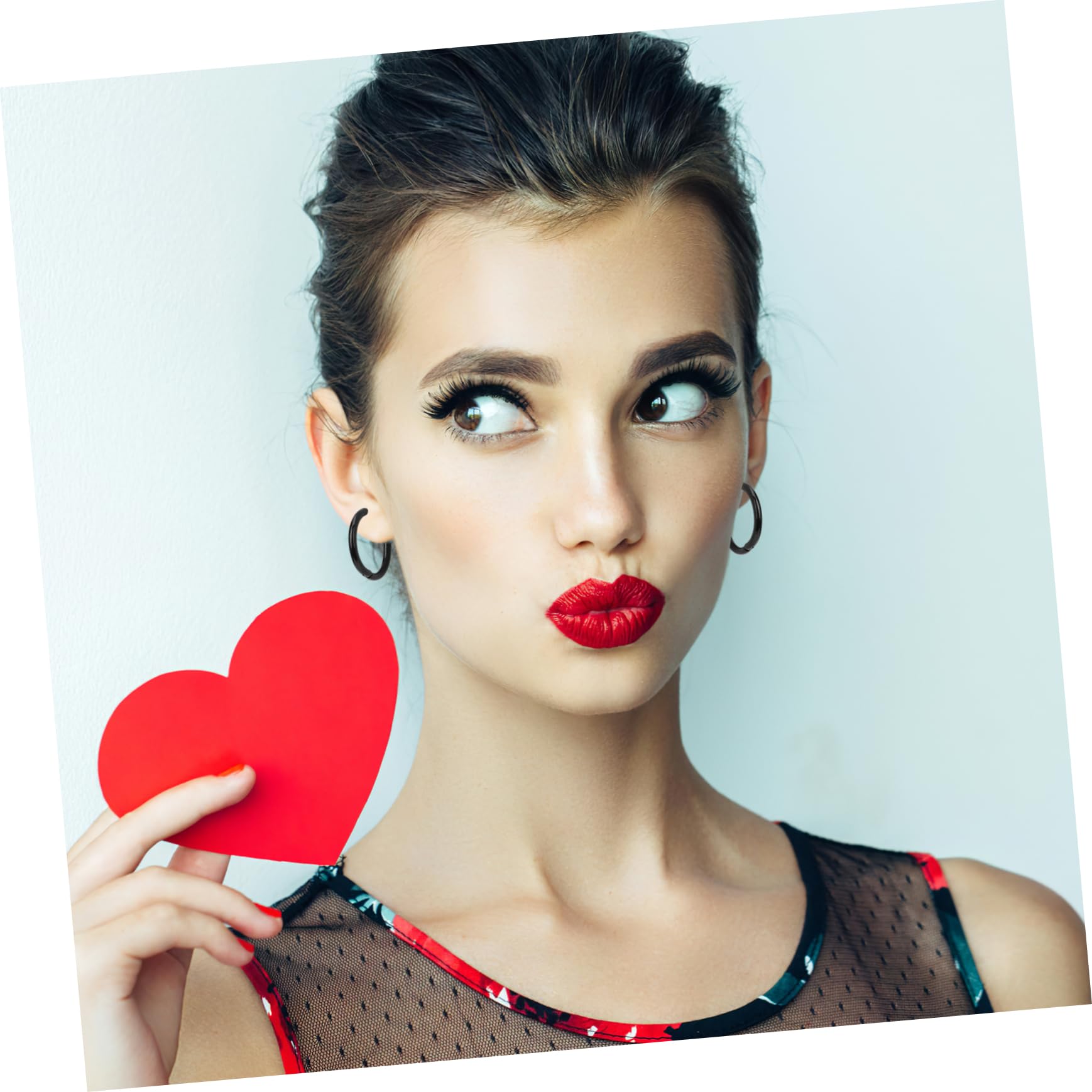 LIFKOME 50piezas Pendientes Inoxidable Hipoalergénicos Para Mujeres De Pendientes Redondos Antialérgicos y Elegantes Para Ocasiones Especiales