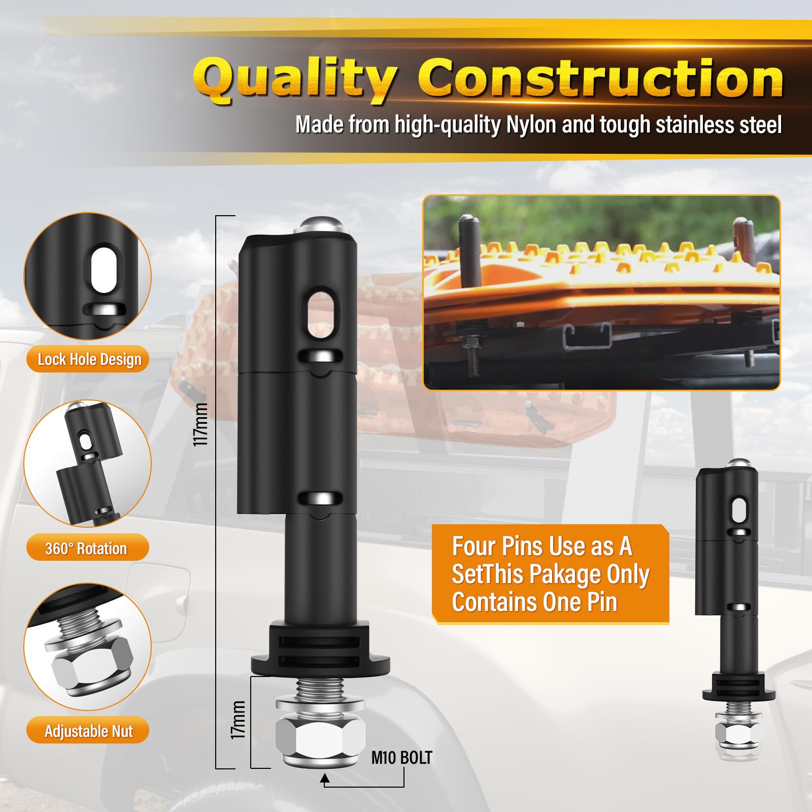 Amazon.co.jp: リカバリーボード用取り付けピン ロック可能なデザイン