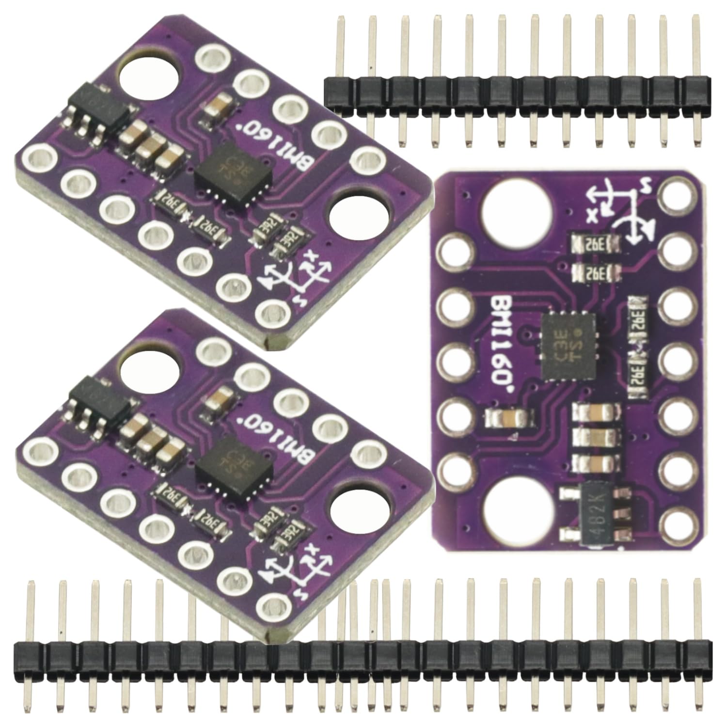 Snapklik.com : 3 Pcs BMI160 GY-BMI160 For 6DOF 6-Axis Rate Gyro Gravity ...