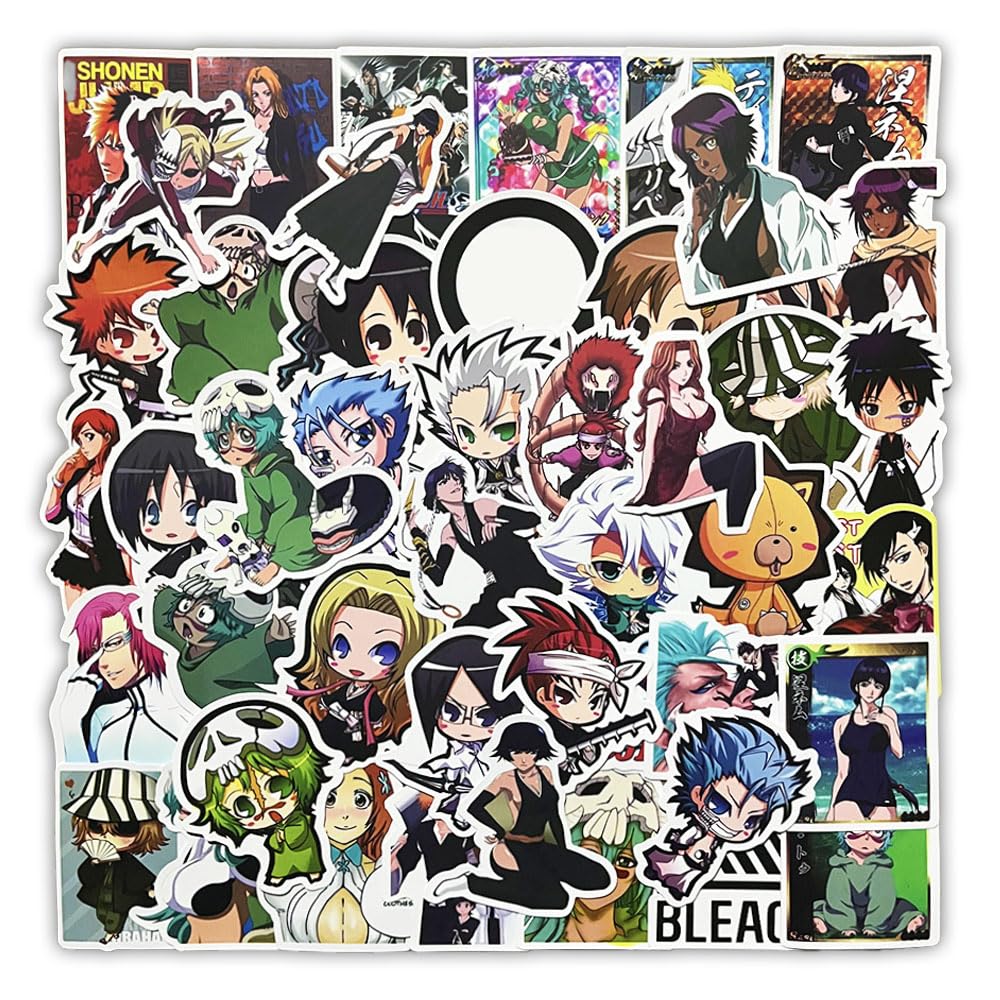 Amazon | アニメステッカー50枚セット BLEACH 死神 おしゃれ 漫画