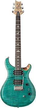 PRS SE Custom 24-08 Electric Guitar, Turquoise with Gig Bag