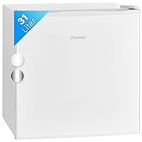 Ghiacciaia Bomann da 31L | Piccola, ripiano a griglia | Apertura porta reversibile