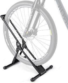 CXWXC Floor Bike Rack Stand - Stable Indoor Garage Storage for 20-29" MTB, Road & Hybrid Bikes (Tires up to 2.4")