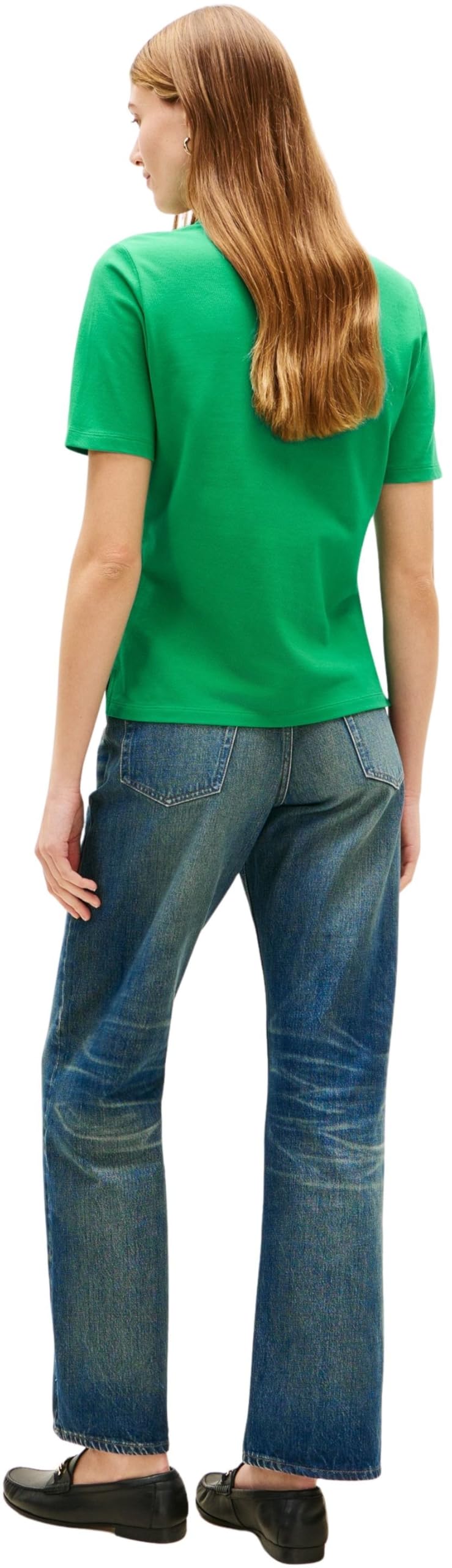Tommy Hilfiger Polo de Manga Corta para Mujer Regular Fit