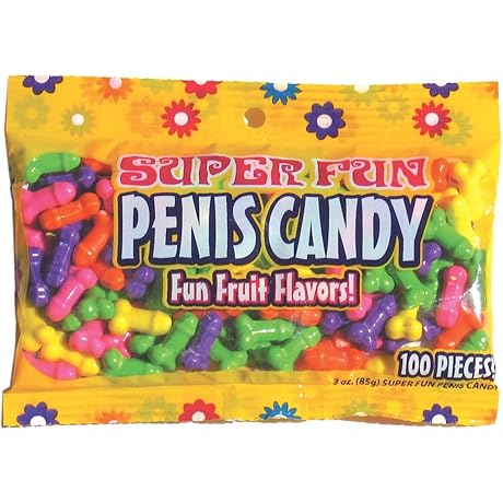 Super Fun Penis Candy - 100 Pieces