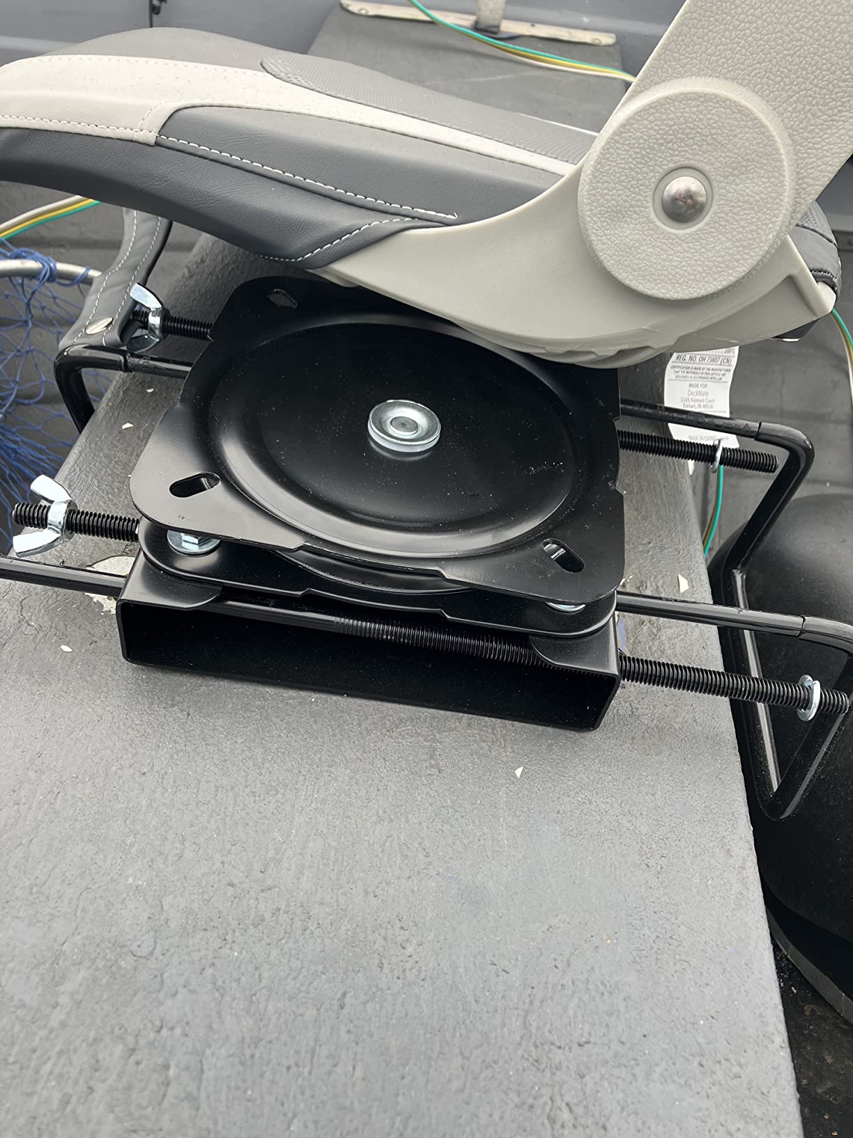 11/mo Finance attwood 157003 Seat Mount, ClampOn with Swivel