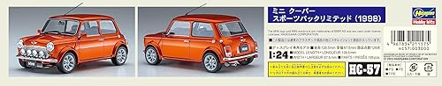 Miniatura 9 de Hasegawa HC57 124 Mini Cooper Sports Pack, 1998 Model Kit, Multi-Colour