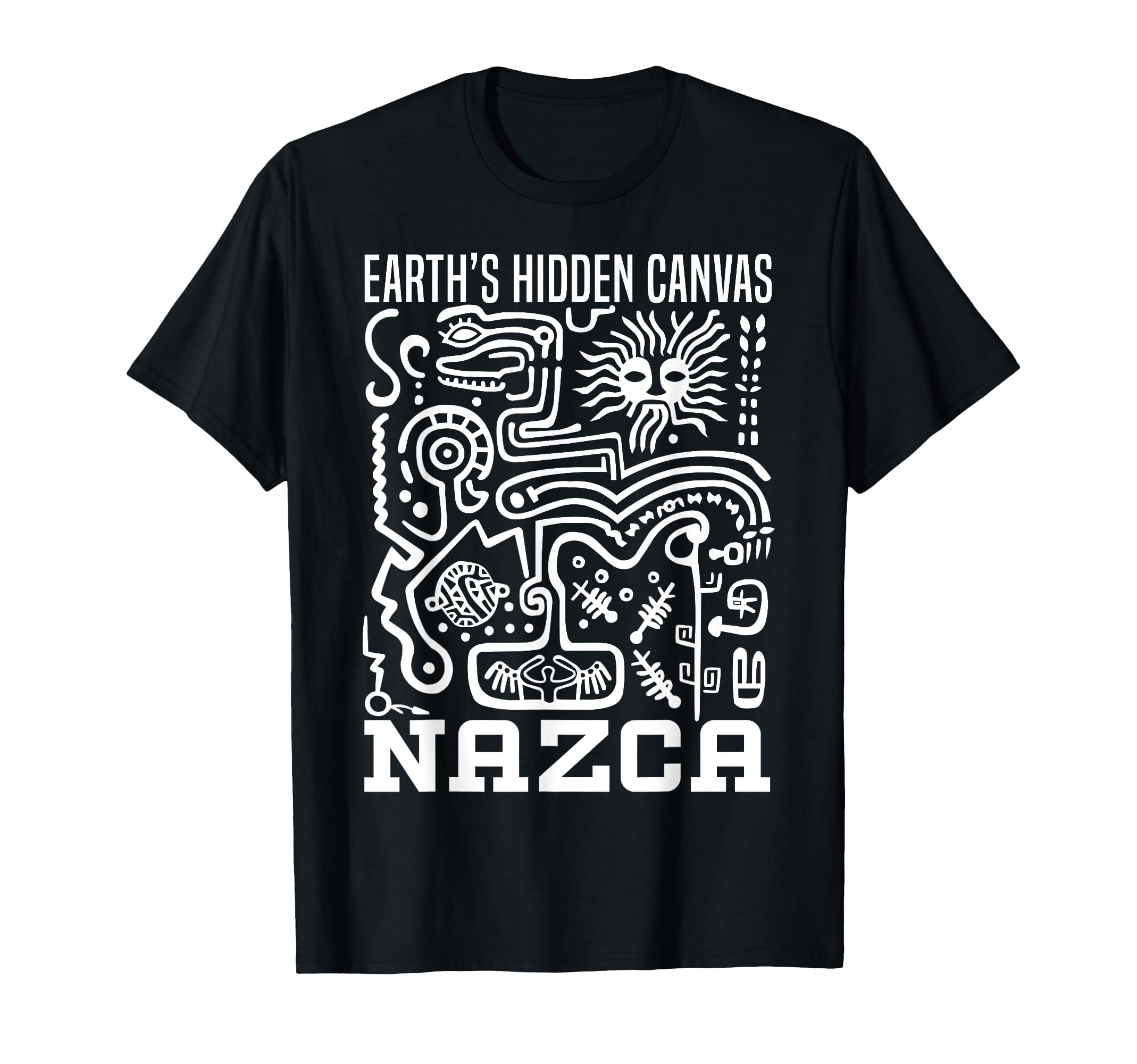 Archaeology Nazca Lines Ancient Art Geoglyphs T-Shirt