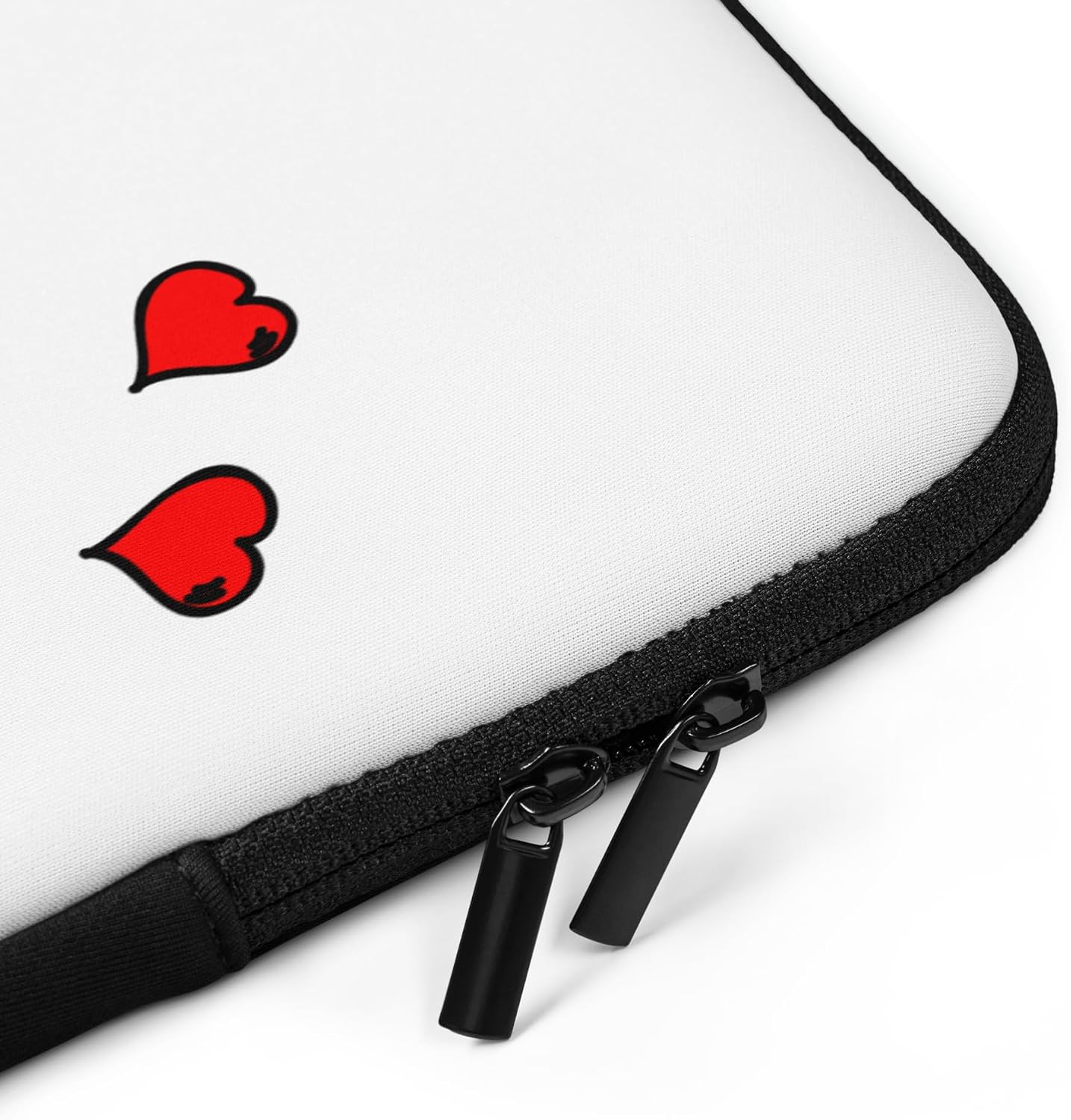 Love You are Brewtiful Funny Romantic Coffee Word Pun Graphic Laptop Sleeve image 3