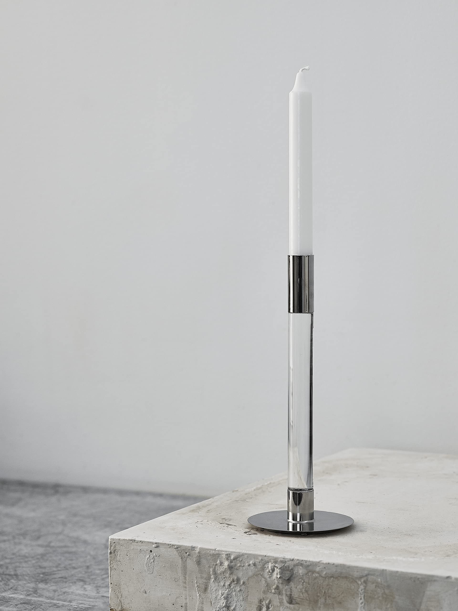 Orrefors Lumiere Kerzenständer, 25,4 cm, 2 Stück