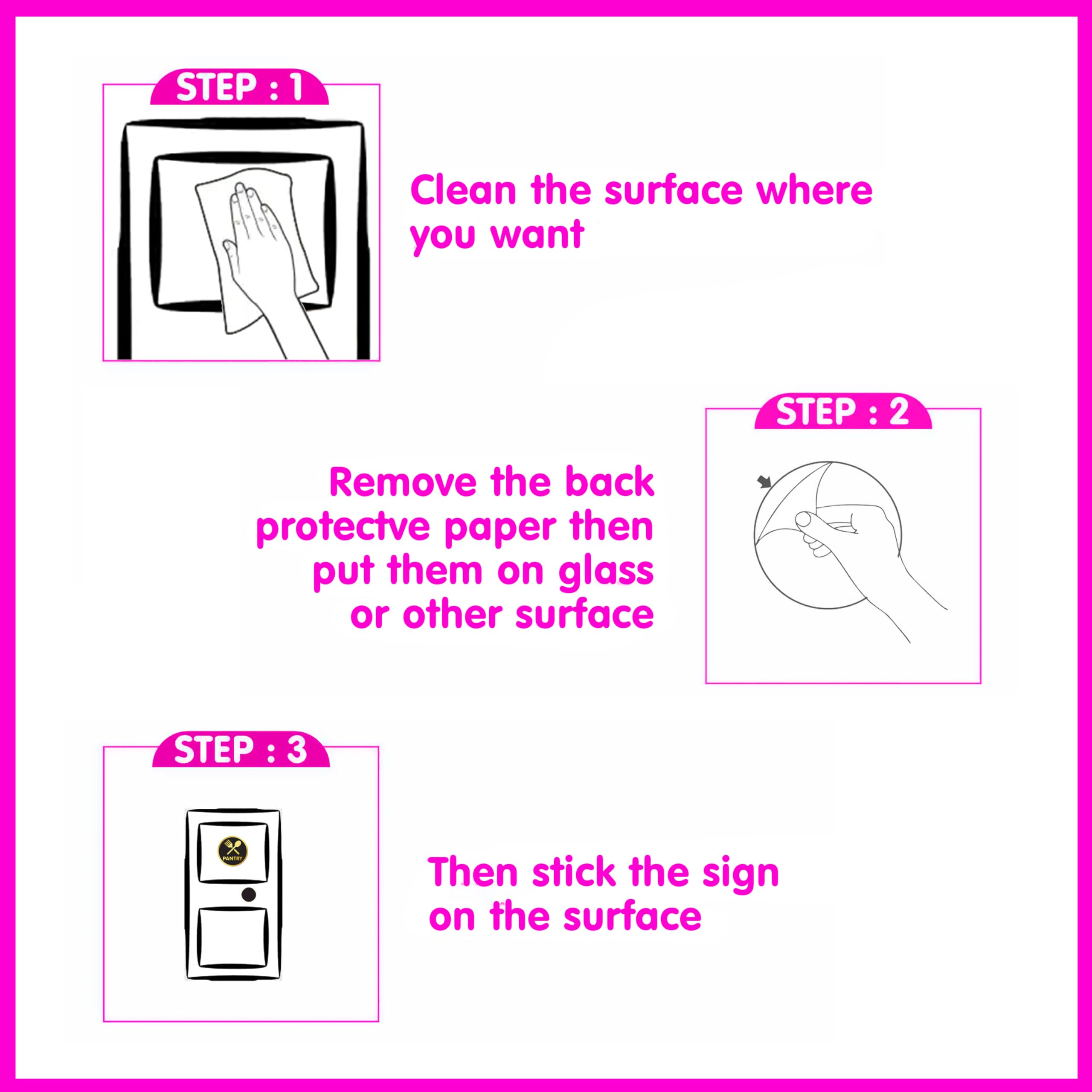 Goelite Acrylic Pantry Sign Board For Stores, Café, Hotel, Restaurant, Business, Shop Self-Adhesive And Waterproof Size : 6 Inch Set of 1 Sign Board (pantry) 3