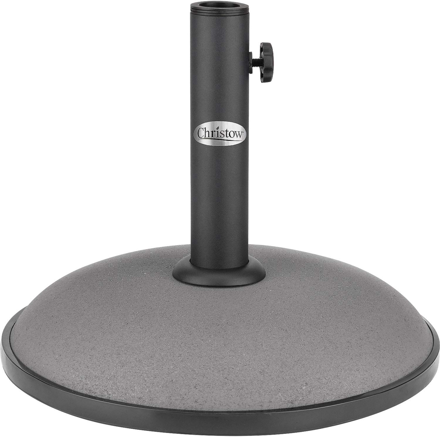 Christow Round 11Kg Parasol Base 30/35/38mmGrey from B&Q