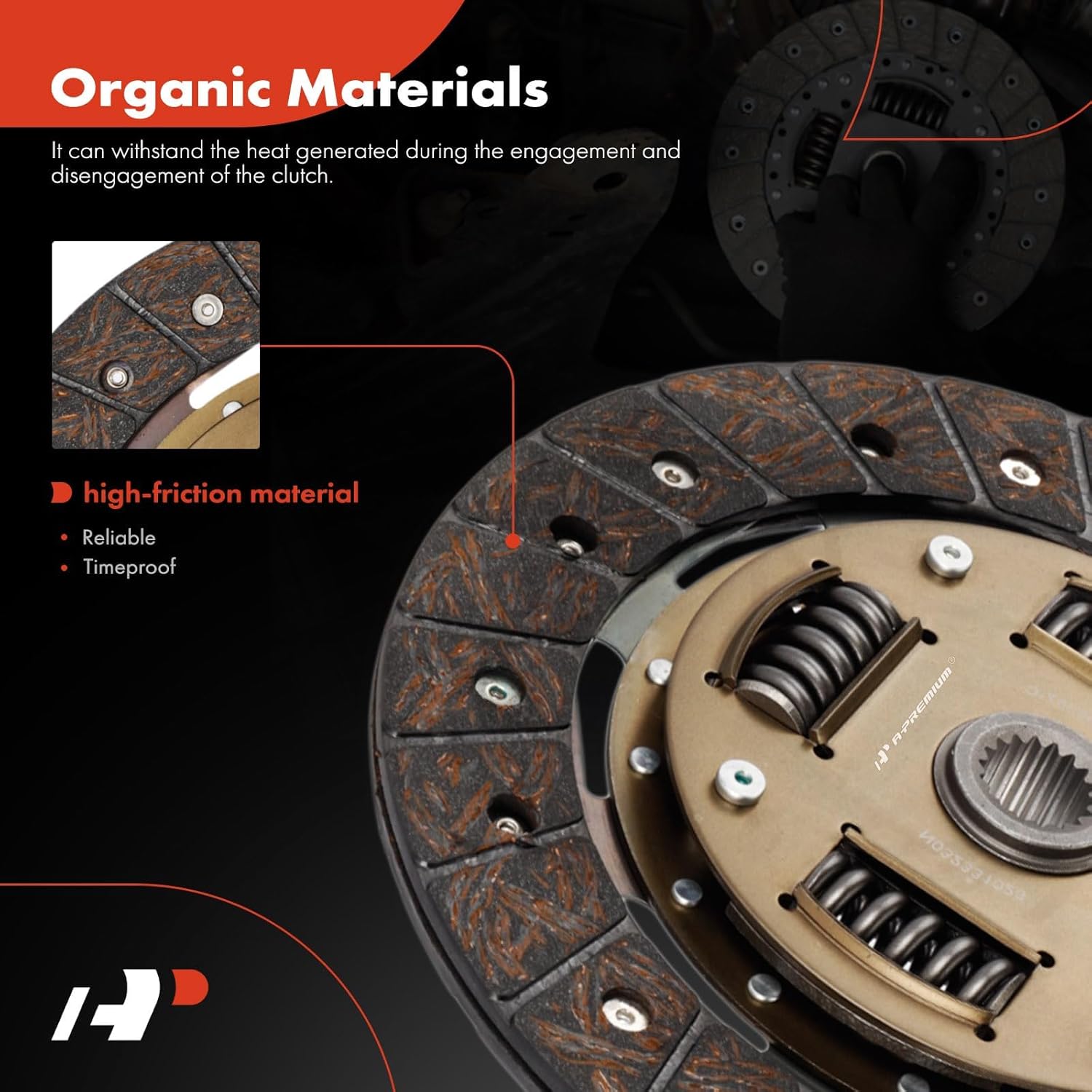 A-Premium Transmission Clutch Kit Set Compatible with Nissan Sentra 1991-1994 1998-2006, NX 1991-1993, 200SX 1995-1998 & Infiniti G20 1991-1996 1999-2002, 1.8L 2.0L