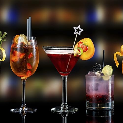 Miniatura 4 de NUOBESTY 200 piezas de púas de cóctel Star Martini Picks Party Food Fruit Bebidas Palillos decorativos para boda, cumpleaños, vacaciones, fiesta,