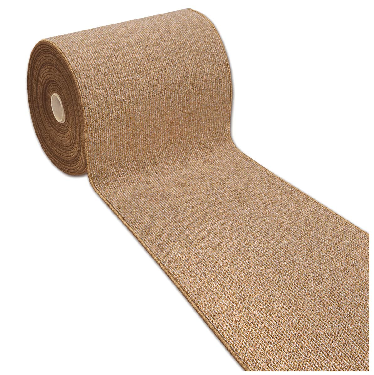 emmevi Alfombra de cocina de color liso, antideslizante, lavable, para pasillo, entrada, 50 x 75 cm, beige