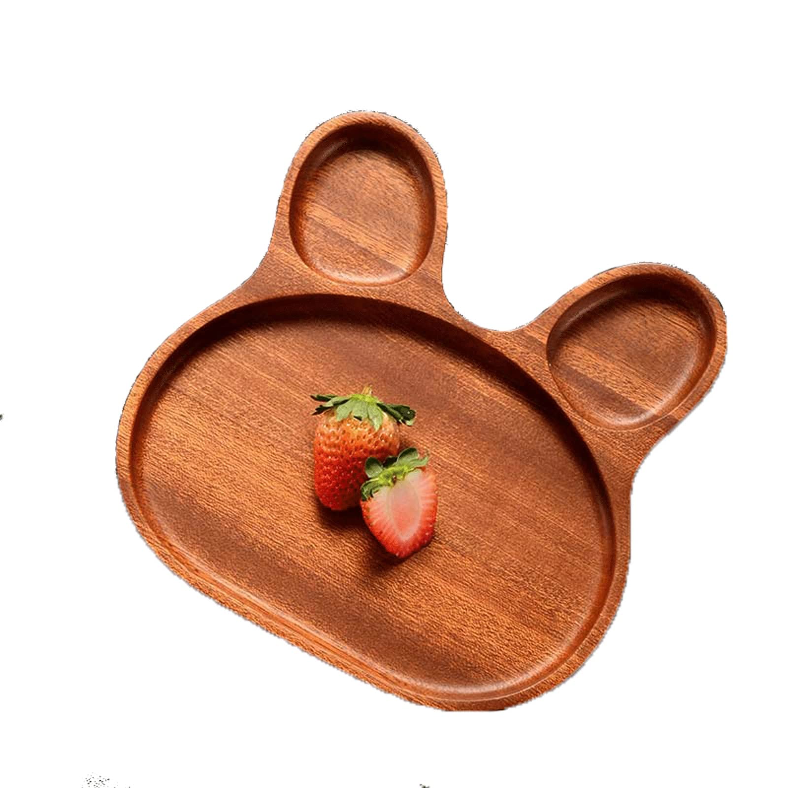 SISWIM Bandeja Bandeja de Madera Bandeja Creativa Bandeja Sirviendo Té Té Café Desayuno Bandeja Bandeja Decorativa Bandeja Antideslizante (Size : B)