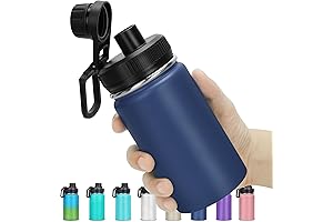 12oz Insulated Water Bottle: Leakproof, Durable & Stylish