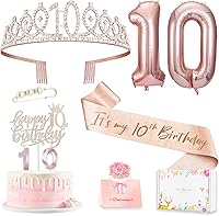 Vista 13 de Decoraciones de cumpleaños número 20 para mujer, banda y corona de cumpleaños, decoración de pastel y velas, globos de números, regalos de 20