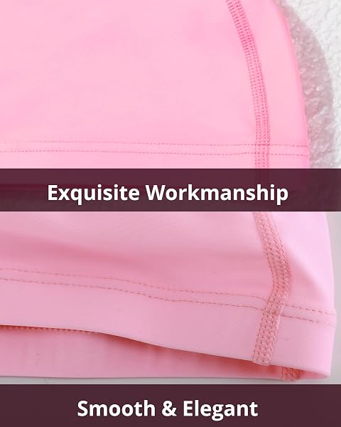 Bonnet de Bain Enfant Tissu (4-10 Ans) : Confortable, Élastique et Durable pour Les Jeunes Nageurs - 3