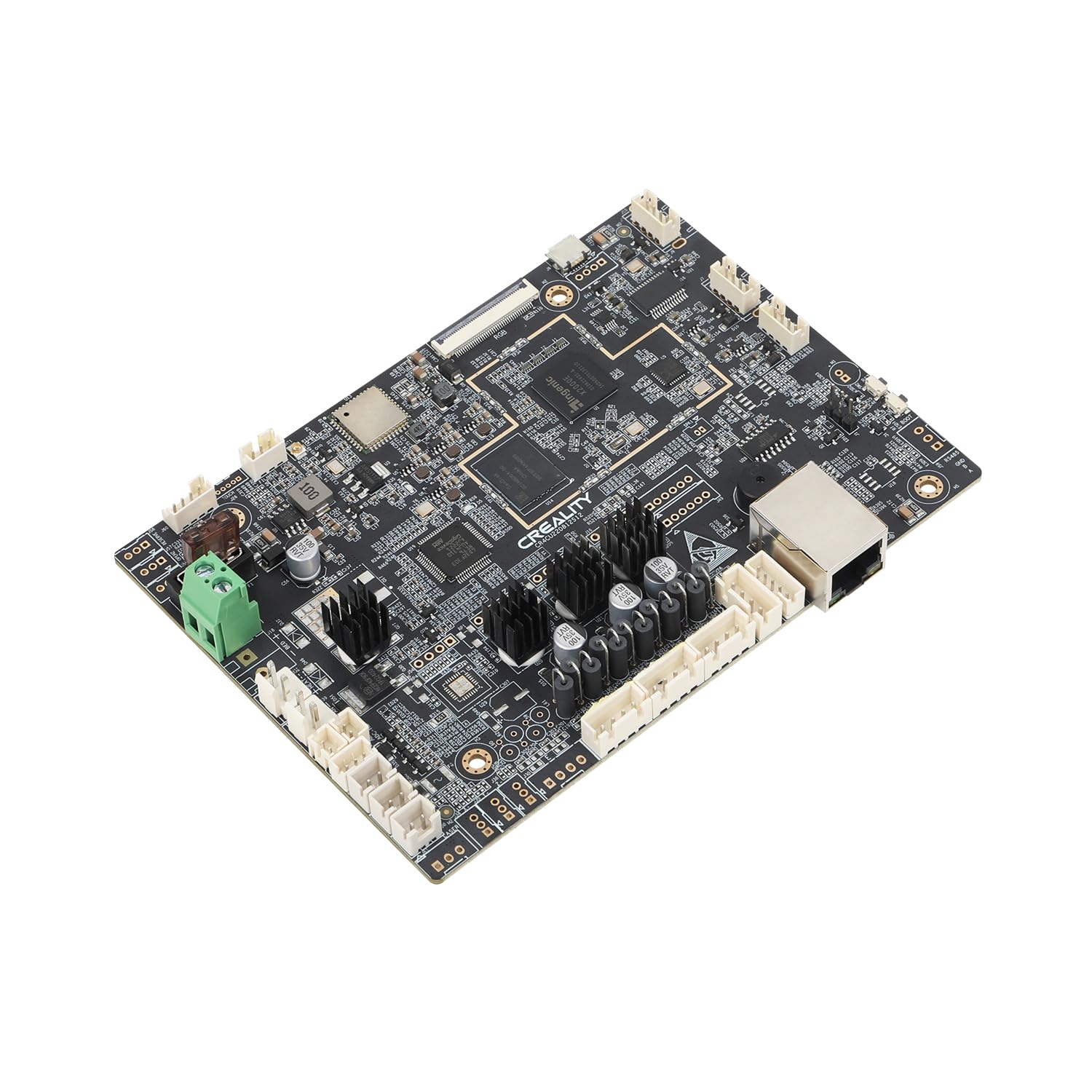 Original K1 Max Mainboard Silent Upgraded Motherboard mit TMC2209 Treiber, kompatibel mit Creality K1 Max 3D Drucker Ersatz CR4CU220812S12 32bits TMC2209 X2000E