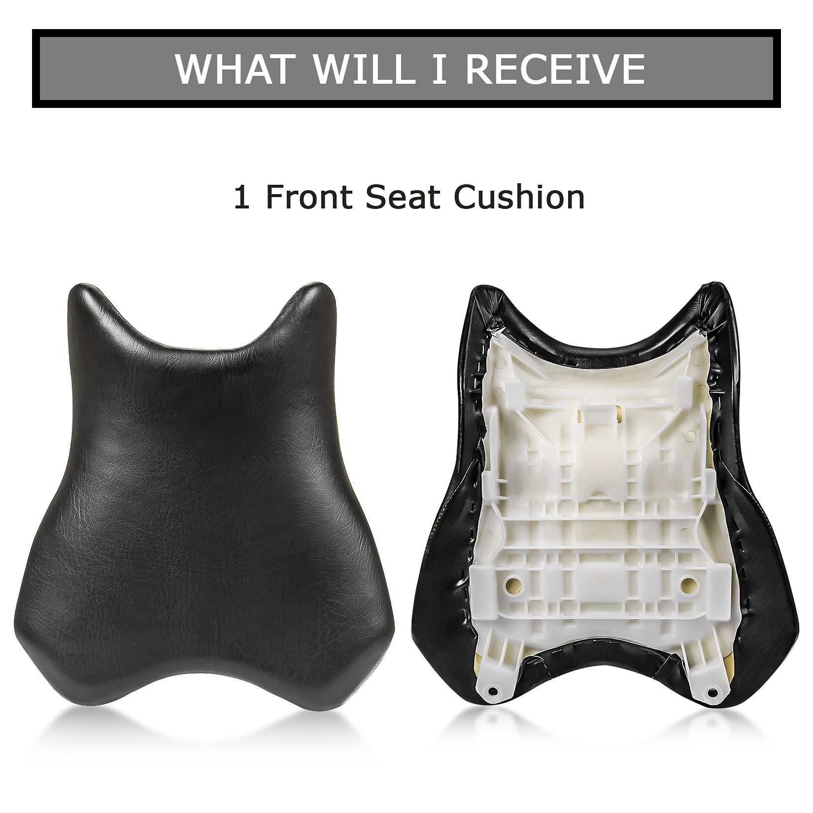 Amazon.com: PLSER Front Rider Driver Seat Pillion Cushion