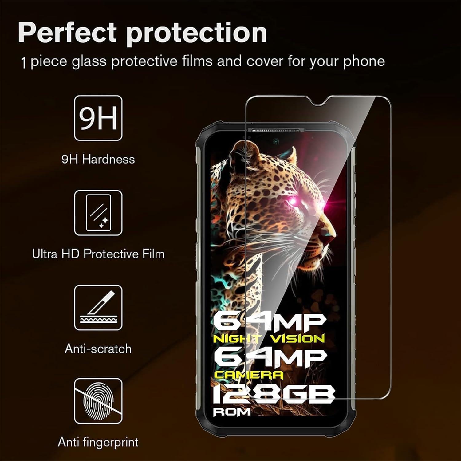 Zidwzidwei Pellicola Protettiva in Vetro Temperato per Asus Zenfone 9 [3Pezzi], Durezza 9H, 2.5D Alta Definizione, Senza Bolle, Anti Graffio Protezione Schermo per Asus Zenfone 9