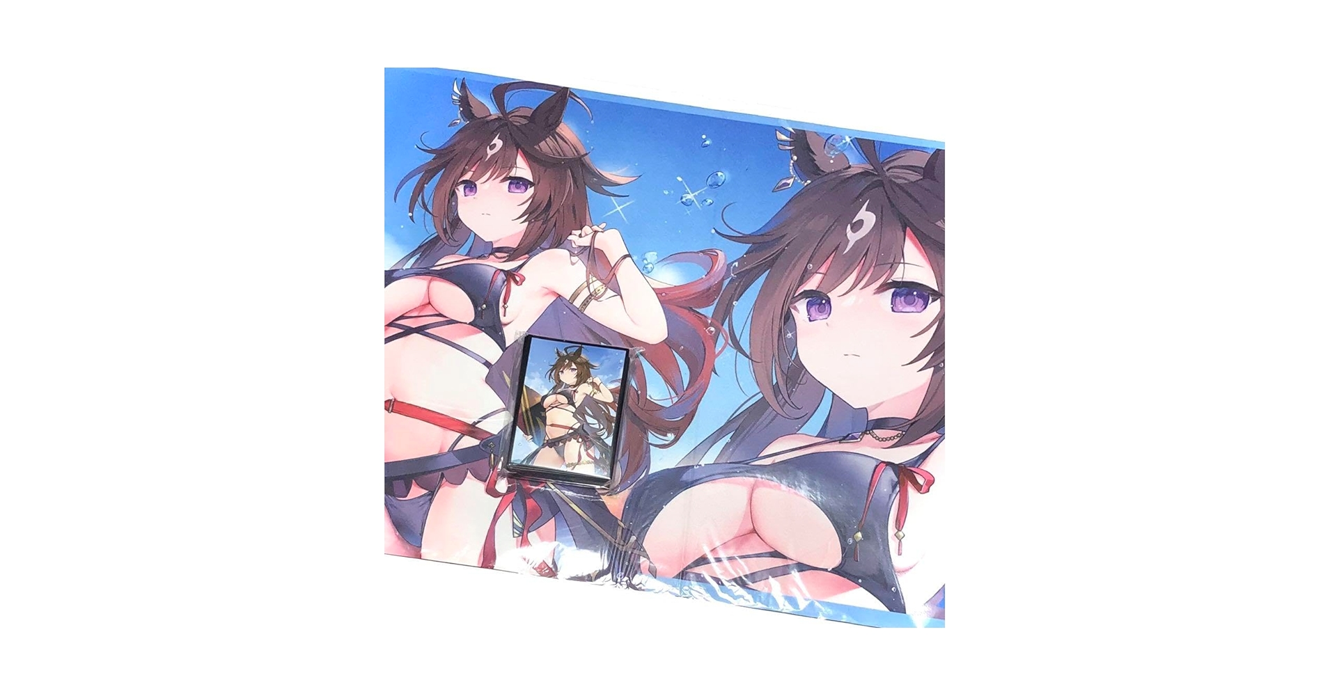ウマ娘 ドゥラメンテ 水着 スリーブ プレイマット セット t_t Amazon.co.jp: ドゥラメンテ 水着 ウマ娘 カードスリーブ プレイ