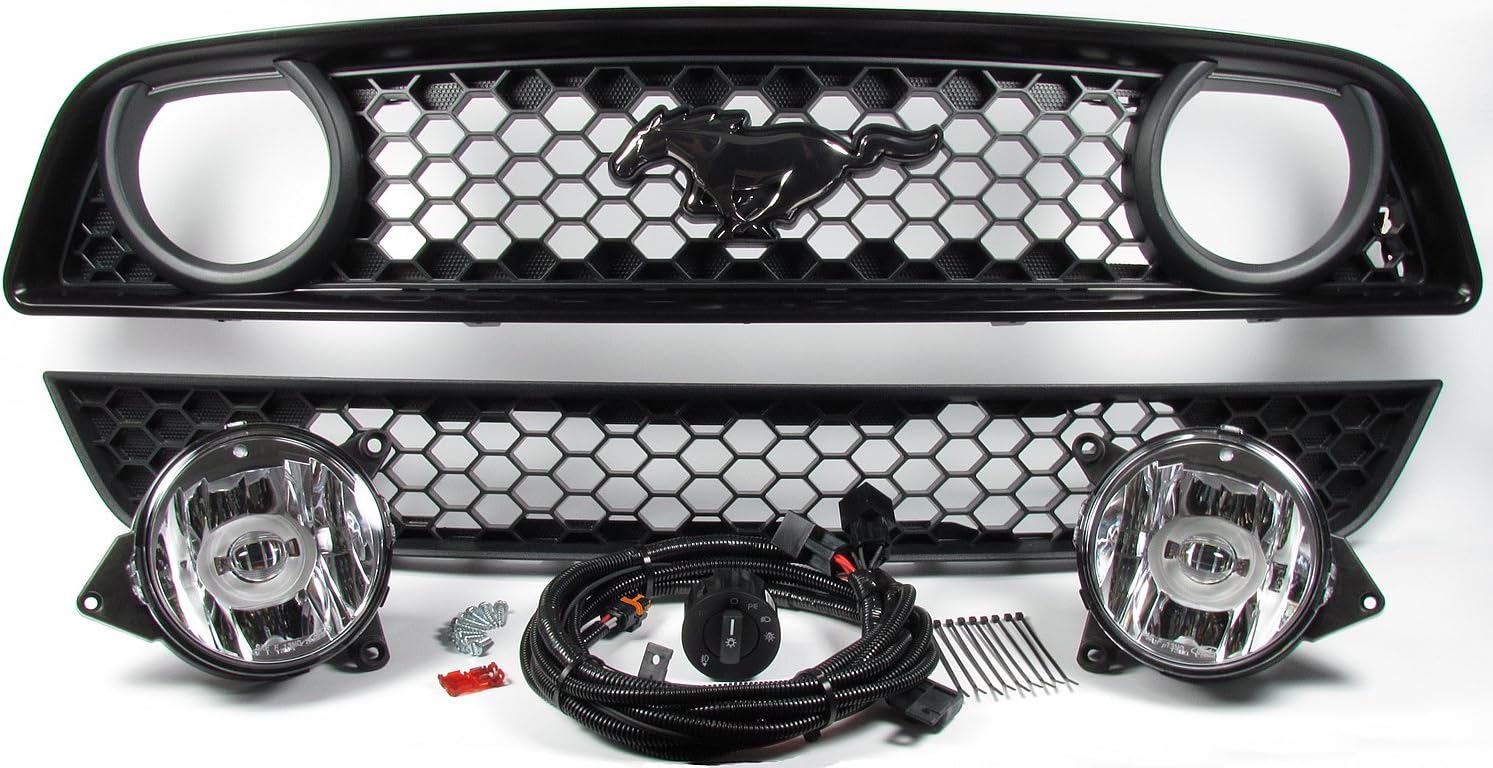 Starkey GT Style LED Fog Light Kit - Compatible with Ford Mustang (V6 and BOSS 302) 2013-2014