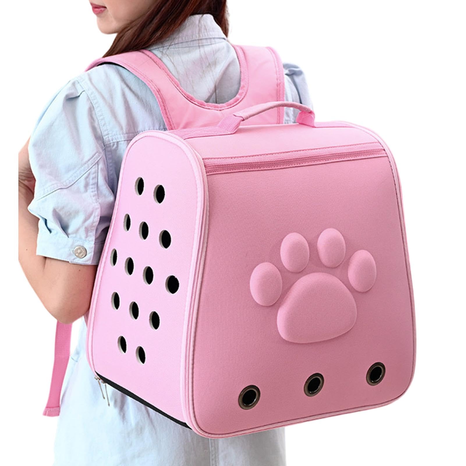 Sac de transport respirant pour chat idéal pour la randonnée et le confort de votre animal