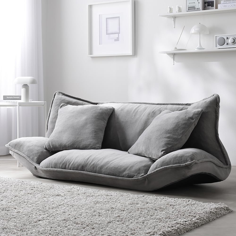 【最終価格】RASIK リクライニングソファ　2人掛け 最終価格】RASIK リクライニングソファ 2人掛け