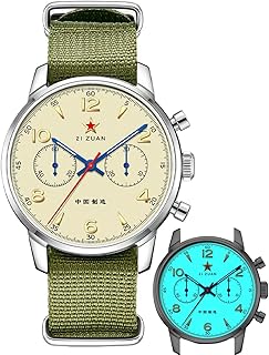 Sponsored Ad - TOPHILL Mens Watches 1963 40mm Manual Winding Seagull ST1901 Movement Aviation Chronograph Pilot's Watch Me...