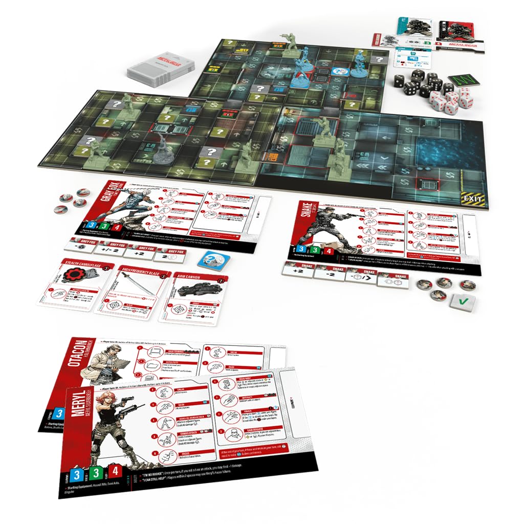 CMON Metal Gear Solid El Juego de Mesa