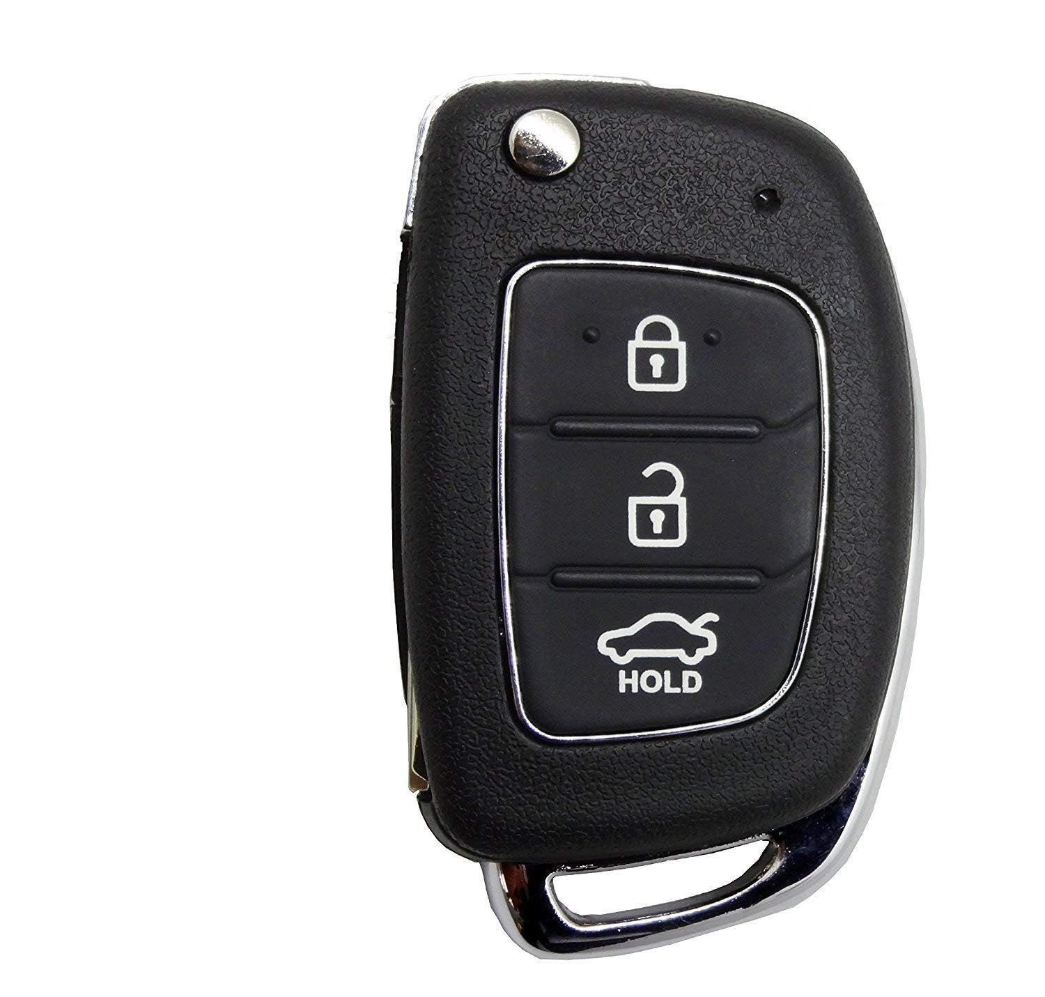 Replacement Hyundai Flip Key Replacement Shell Model Compatibility for Hyundai I20, Verna, Xcent, Igen, Sportz, Magna(New Model)