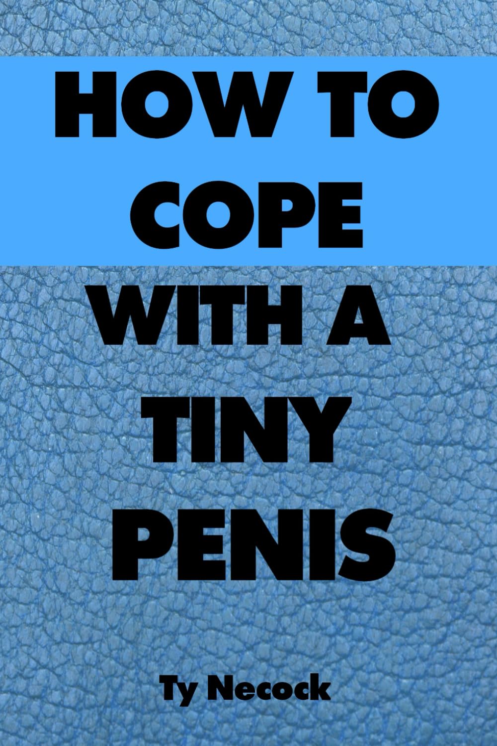 Funny Lined Notebook How To Cope With A Tiny Penis: College Ruled Joke Cover Lined Notebook Journal 120 Page Handy 6"x9" Size