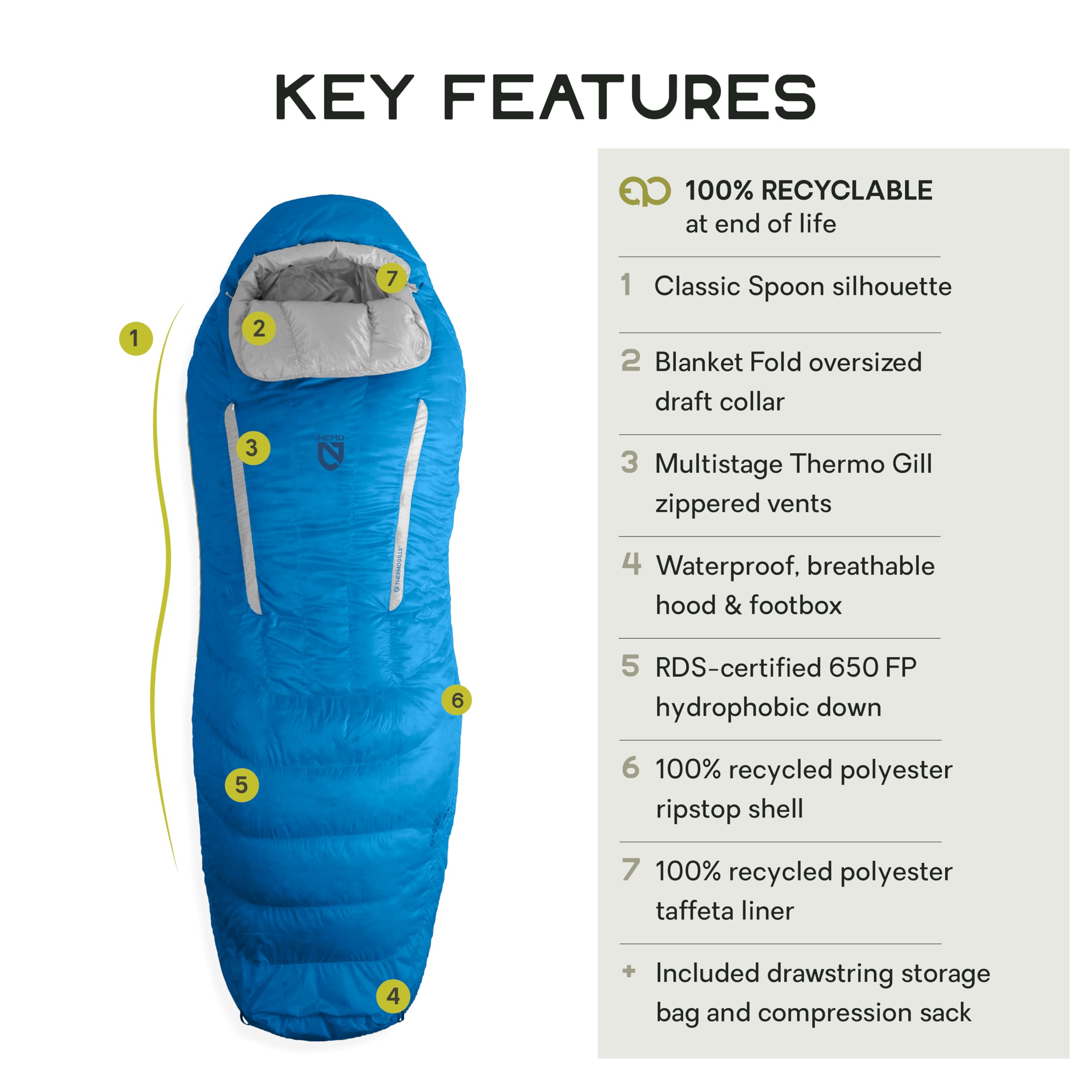 Amazon.co.jp: NEMO(ニーモ） ディスコ Endless Promise 30 NM-DSCEP