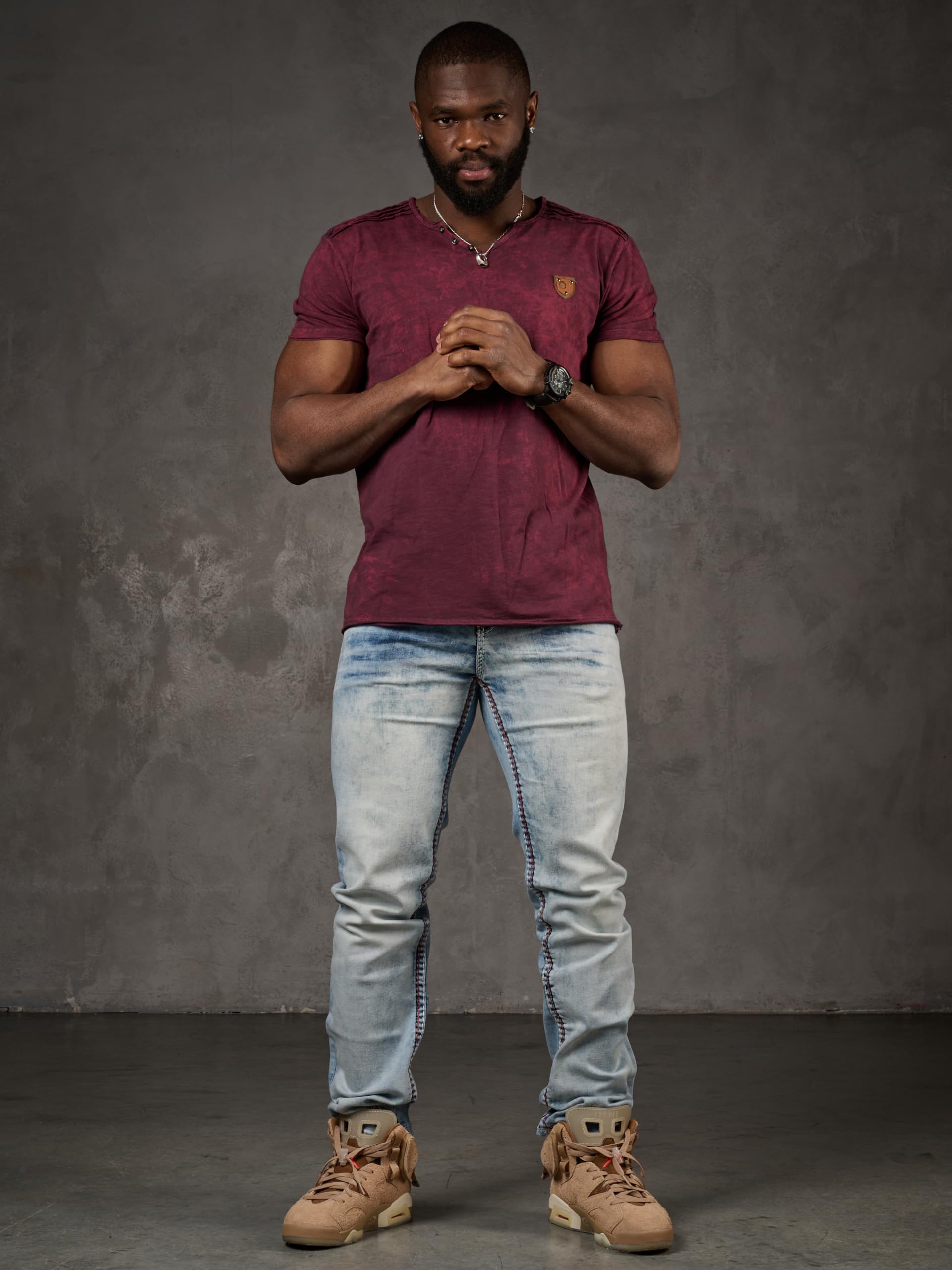 Cipo & Baxx Herren Jeans | Dekorative Nähte & Details | Casual & Modern | Praktisch für Alltag | für Stilbewusste Outfits