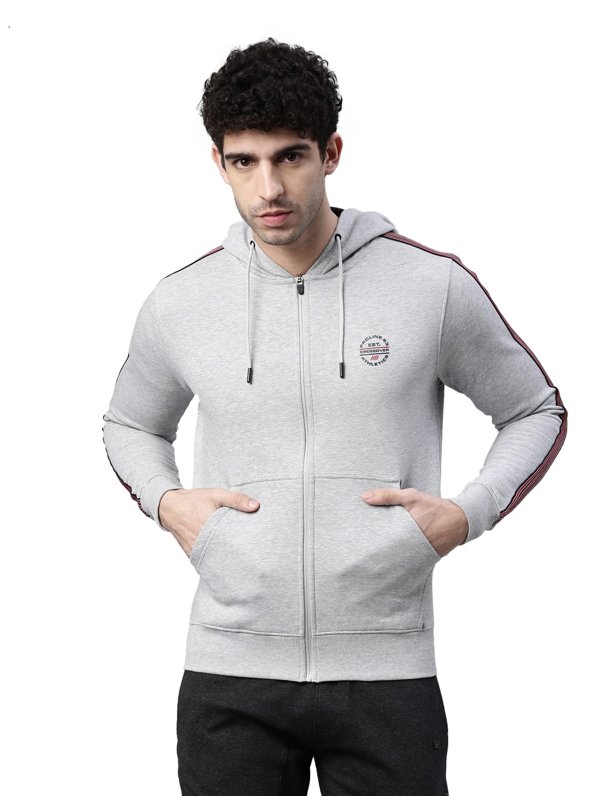 ProlineMen's Cotton Blend Hooded Neck Sweatshirt