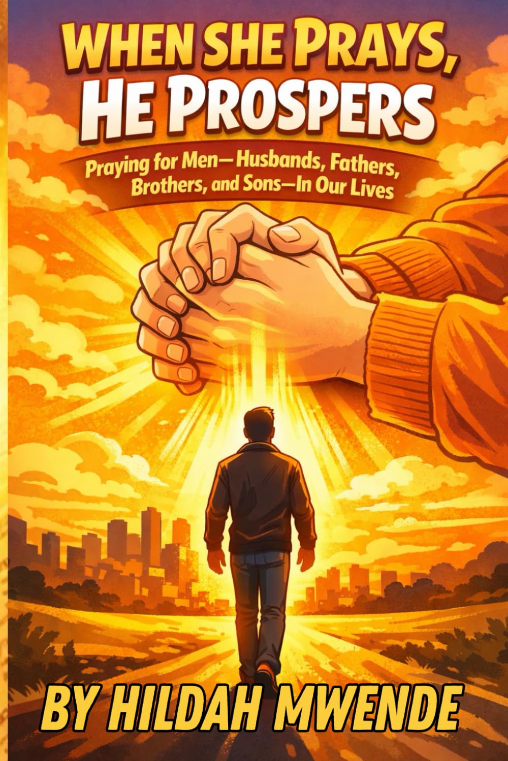 WHEN SHE PRAYS, HE PROSPERS: Praying for Men—Husbands, Fathers, Brothers, and Sons—In Our Lives