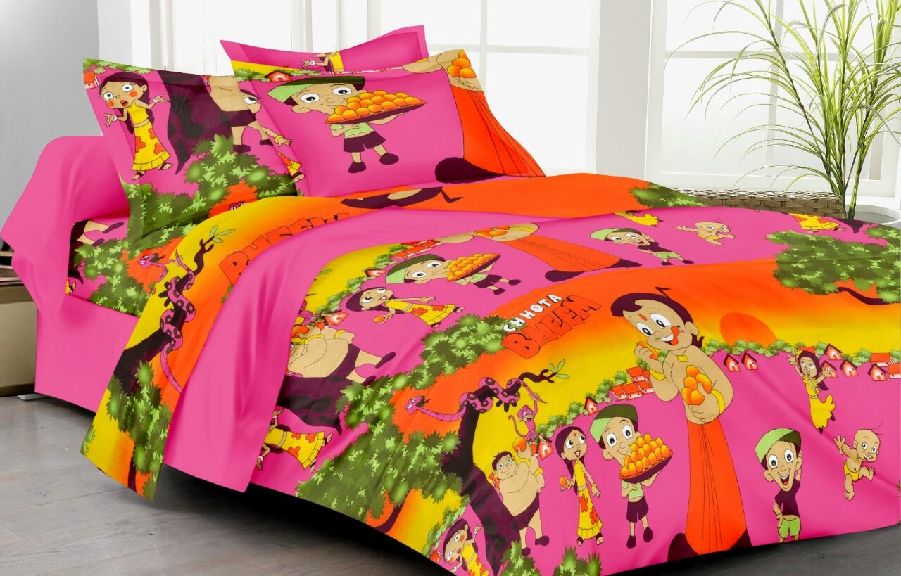 chhota bheem bedsheet