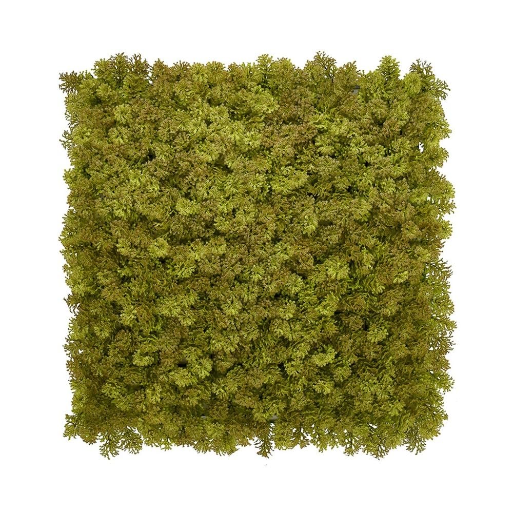 Vivol Panel ścienny sztuczny żywopłot - Vertical Garden Moss - 100 x 100 cm (ciemnozielony)