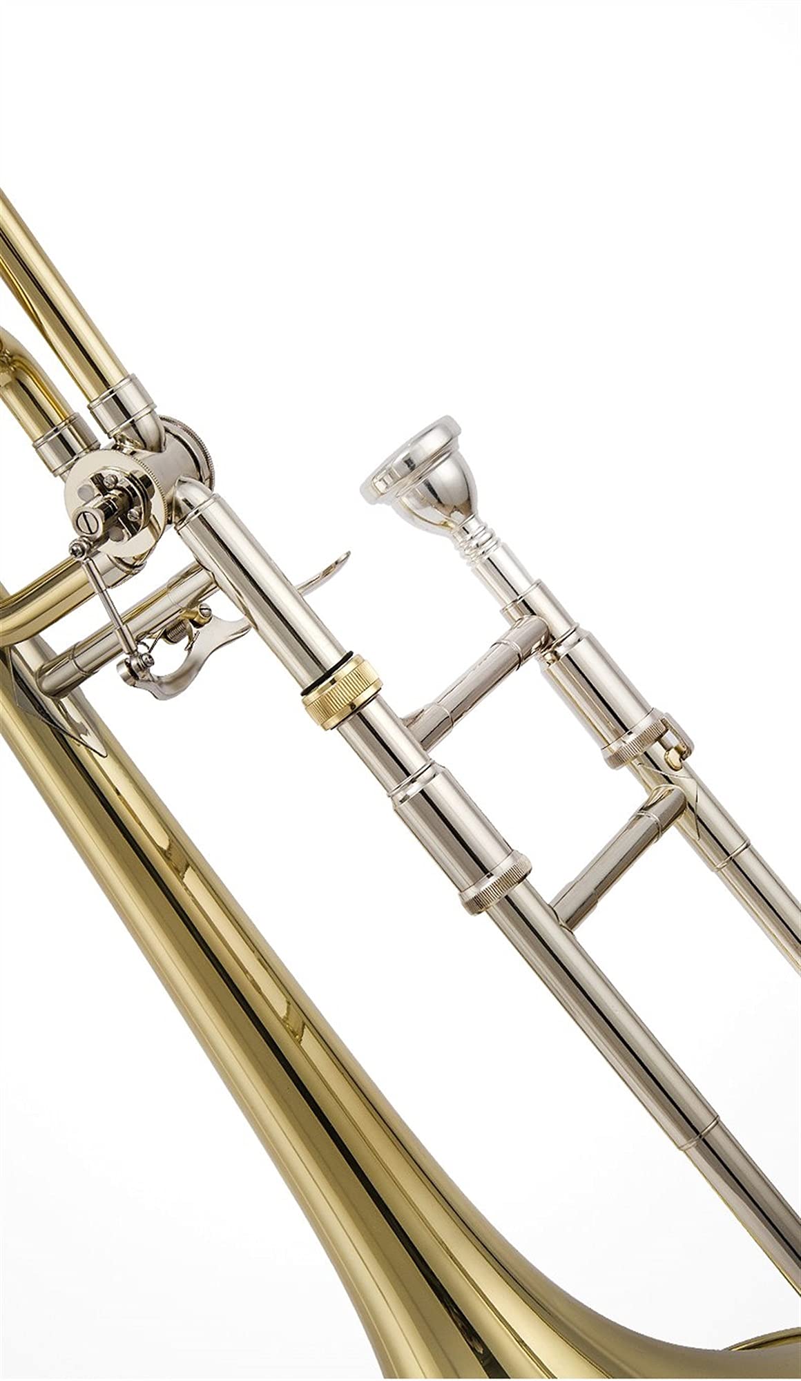 トロンボーン 金メッキ 中古 トロンボーン マウスピース BACH 細管350