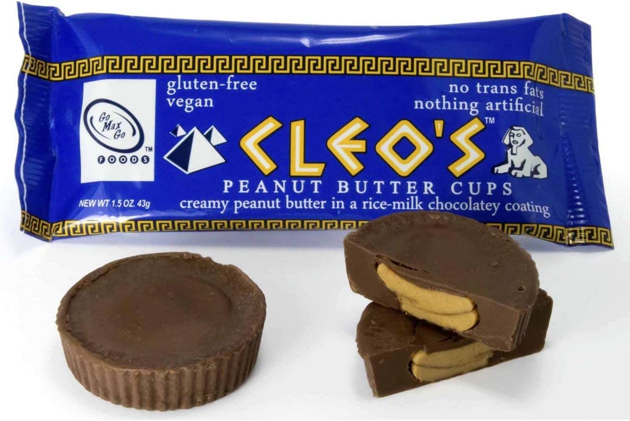 Go Max Go, Vegan Peanut Butter Cups, Cleo's (Pack of 12)