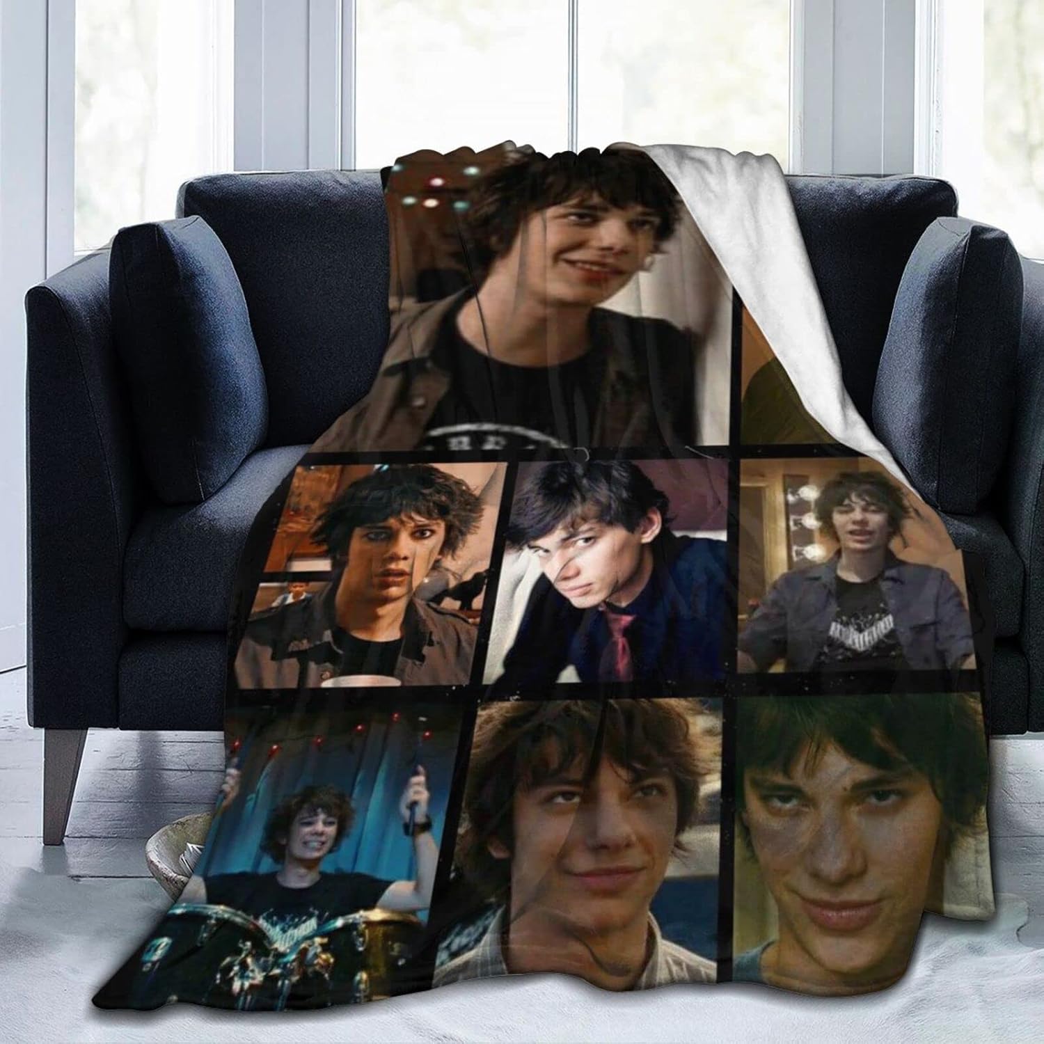 Thow Blankets Rodrick Actor Heffley Flannel Blanket Air Conditioning Blanket Bedding Fleece