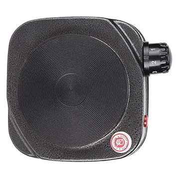 Heating Plate, Durable Electric Furnace, Silver Gray for Soup