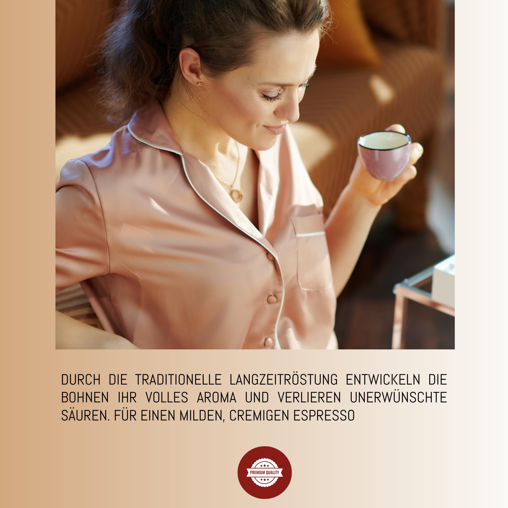 RÖSTTROMMEL Black Label Espresso · Special Blend · ganze Bohne · 3 kg | Röstgrad 8,5/10 · Special-Blend-Espresso · cremig, kräftig & zartbitter · 50% Arabica, 50% Canephora