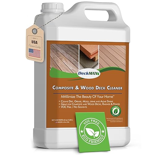 Concentrated Composite & Wood Deck Cleaner - Nation’s Leading Wood