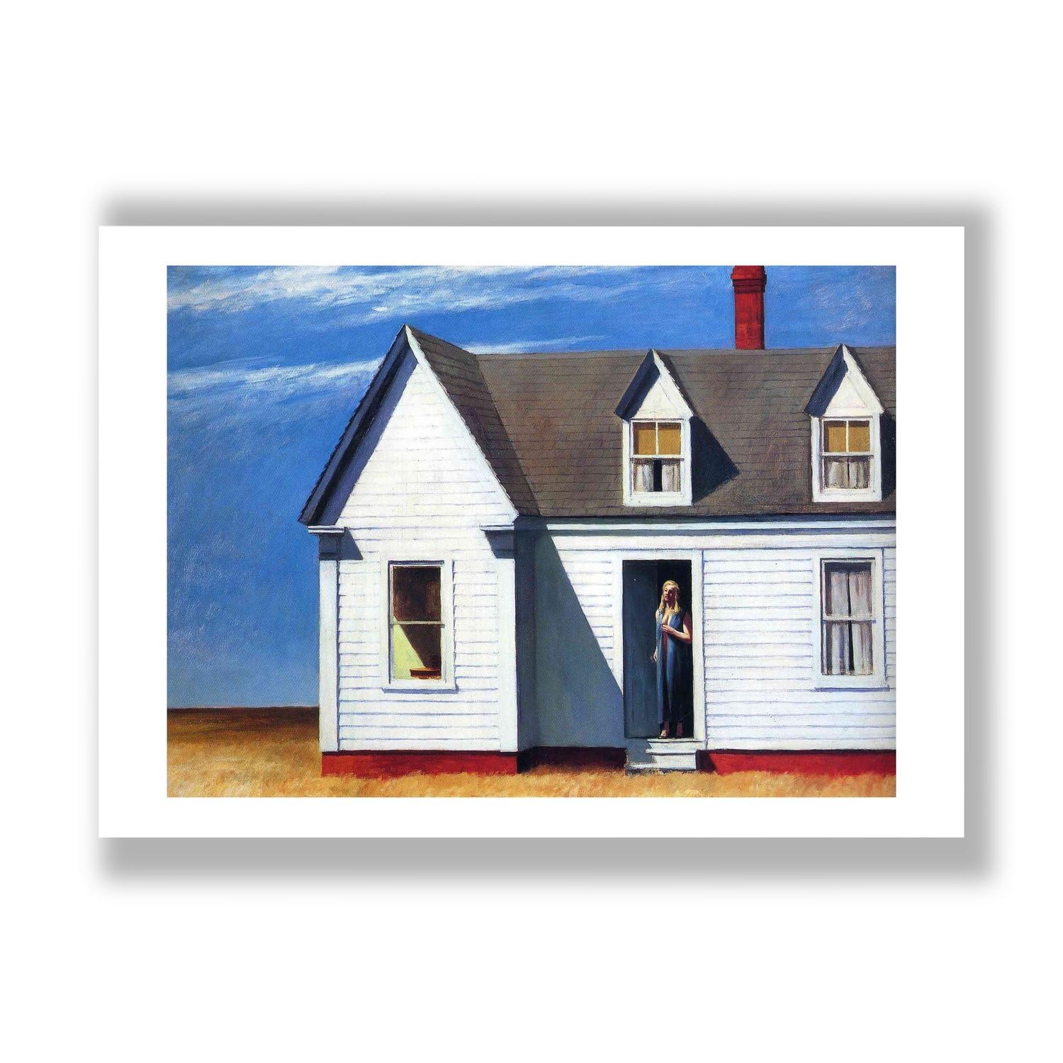 Impression d'art mate Hopper High Noon poster de peinture format medium - 7
