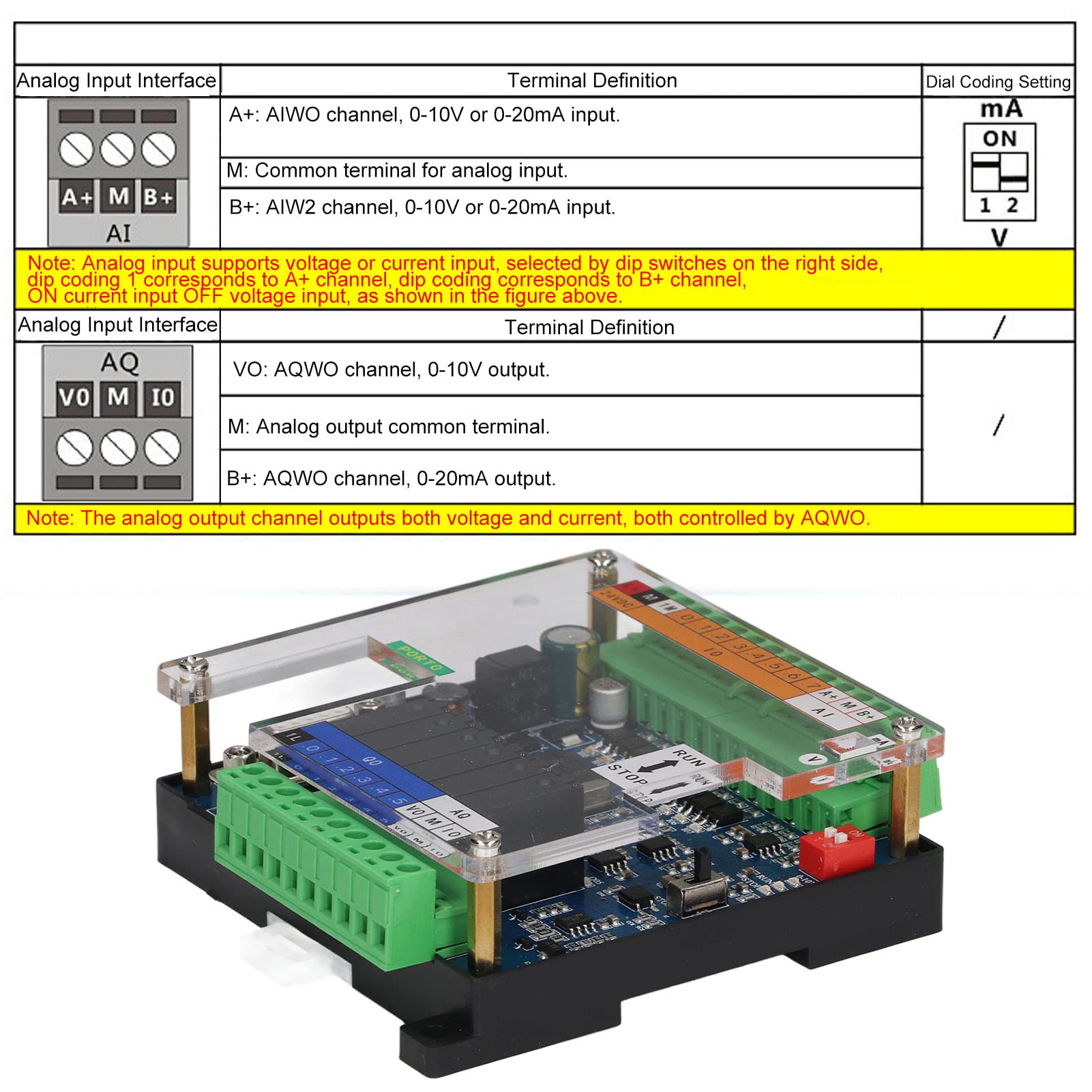 Scheda di Controllo Industriale Controller Logico Programmabile PLC CPU 222XP Accessorio Compatibile con S7 200 Per Controllo 24 V CC